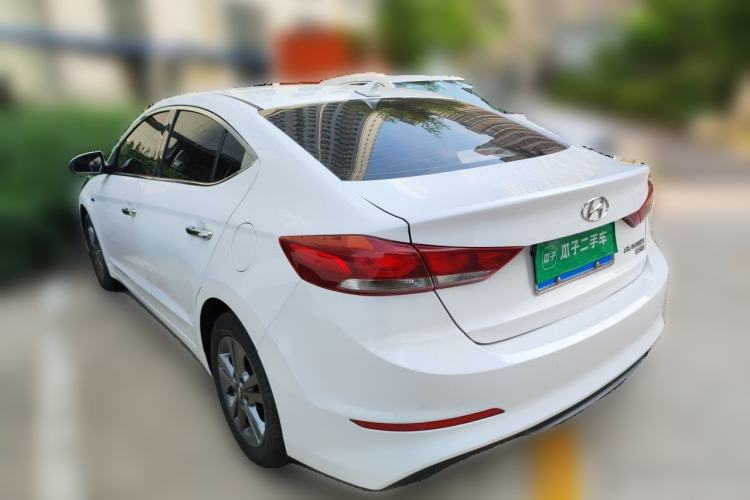 Used Hyundai Elantra (6th Generation / Lingdong) 2016 1.4T Dual-Clutch Xuan Dong · Dynamic Version Rear Left 45 Deg