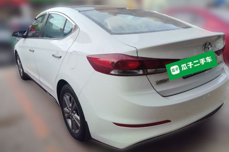 Used Hyundai Elantra (6th Generation / Lingdong) 2016 1.6L Manual ZhiXuan·Youth Edition Rear Left 45 Deg