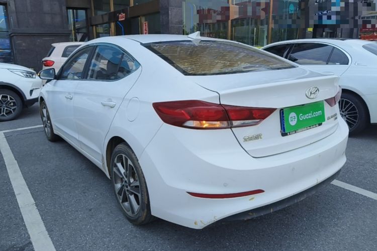 Used Hyundai Elantra (6th Generation / Lingdong) 2016 1.6L Automatic ZhiXuan – Elite Version Rear Left 45 Deg