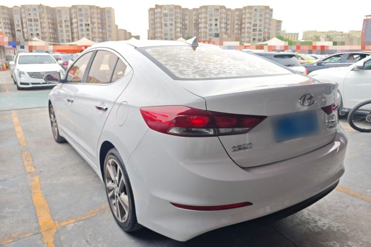 Used Hyundai Elantra (6th Generation / Lingdong) 2016 1.6L Automatic ZhiXuan – Elite Version Rear Left 45 Deg