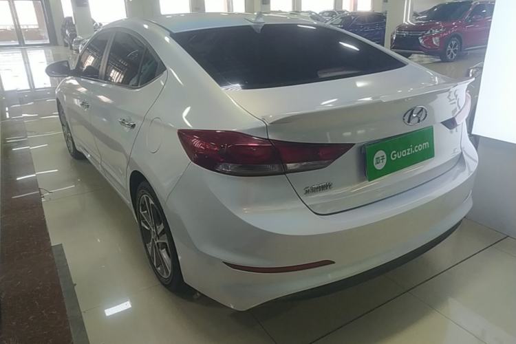 Used Hyundai Elantra (6th Generation / Lingdong) 2016 1.6L Automatic ZhiXuan – Elite Version Rear Left 45 Deg