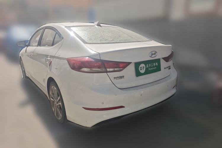 Used Hyundai Elantra (6th Generation / Lingdong) 2016 1.6L Automatic ZhiXuan · Luxury Version Rear Left 45 Deg