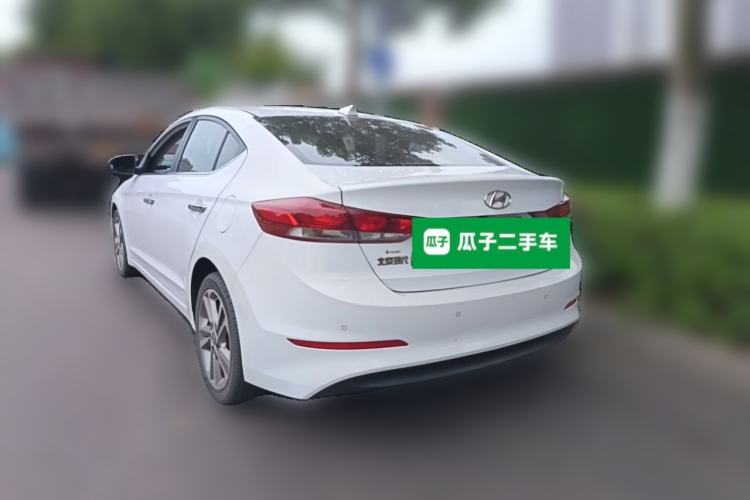 Used Hyundai Elantra (6th Generation / Lingdong) 2016 1.6L Automatic ZhiXuan – Elite Version Rear Left 45 Deg