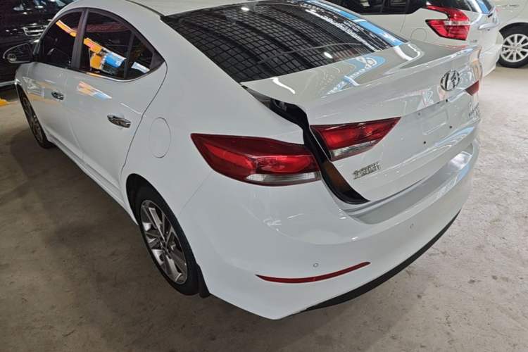 Used Hyundai Elantra (6th Generation / Lingdong) 2016 1.6L Automatic ZhiXuan – Elite Version Rear Left 45 Deg