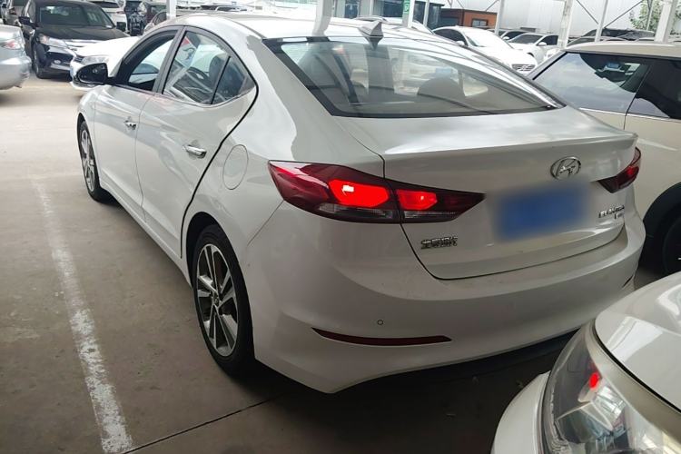 Used Hyundai Elantra (6th Generation / Lingdong) 2016 1.6L Automatic ZhiXuan – Elite Version Rear Left 45 Deg