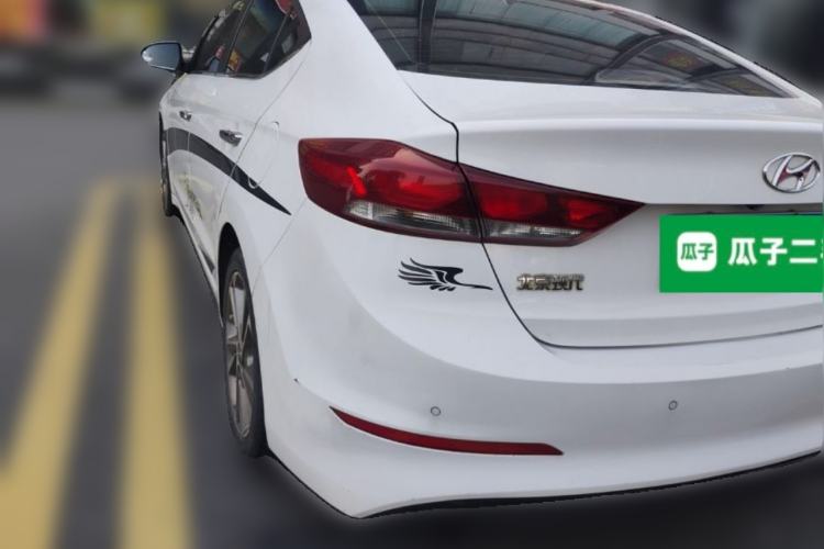 Used Hyundai Elantra (6th Generation / Lingdong) 2016 1.6L Automatic ZhiXuan – Elite Version Rear Left 45 Deg
