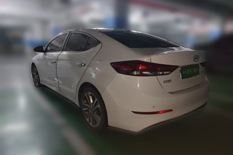 Used Hyundai Elantra (6th Generation / Lingdong) 2016 1.6L Automatic ZhiXuan – Elite Version Rear Left 45 Deg
