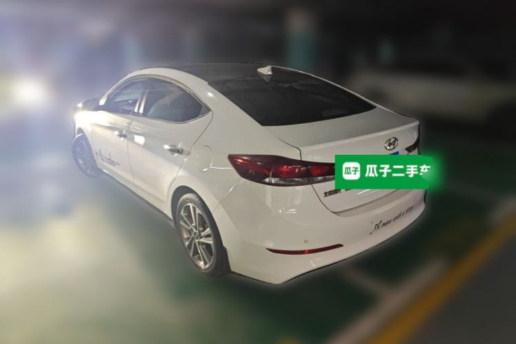 Used Hyundai Elantra (6th Generation / Lingdong) 2016 1.6L Automatic ZhiXuan – Elite Version Rear Left 45 Deg