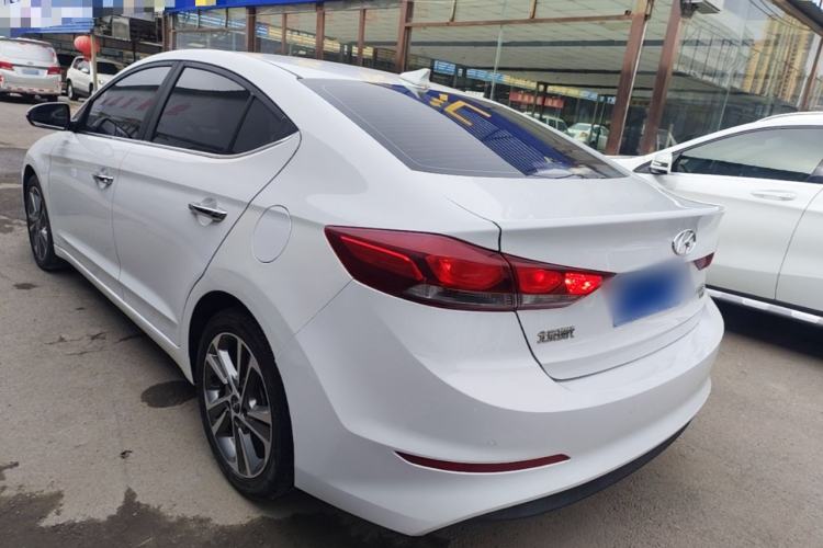 Used Hyundai Elantra (6th Generation / Lingdong) 2016 1.6L Automatic ZhiXuan – Elite Version Rear Left 45 Deg