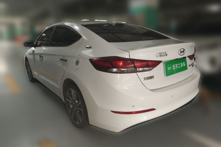 Used Hyundai Elantra (6th Generation / Lingdong) 2016 1.6L Automatic ZhiXuan · Luxury Version Rear Left 45 Deg