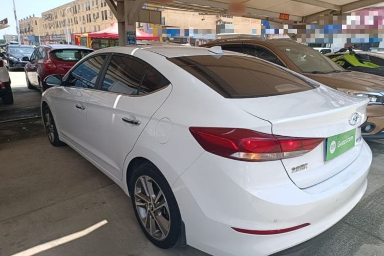 Used Hyundai Elantra (6th Generation / Lingdong) 2016 1.6L Automatic ZhiXuan – Elite Version Rear Left 45 Deg