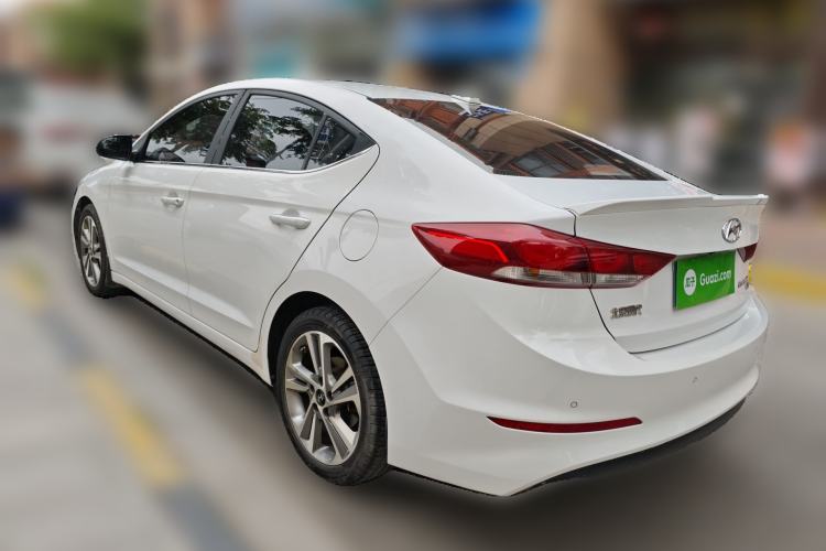 Used Hyundai Elantra (6th Generation / Lingdong) 2016 1.6L Automatic ZhiXuan – Elite Version Rear Left 45 Deg
