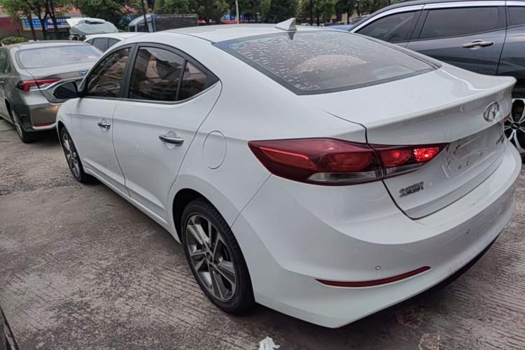 Used Hyundai Elantra (6th Generation / Lingdong) 2016 1.6L Automatic ZhiXuan – Elite Version Rear Left 45 Deg