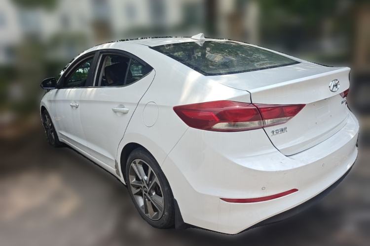 Used Hyundai Elantra (6th Generation / Lingdong) 2016 1.6L Automatic ZhiXuan – Elite Version Rear Left 45 Deg