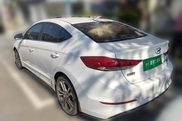 Used Hyundai Elantra (6th Generation / Lingdong) 2016 1.6L Automatic ZhiXuan – Elite Version Rear Left 45 Deg