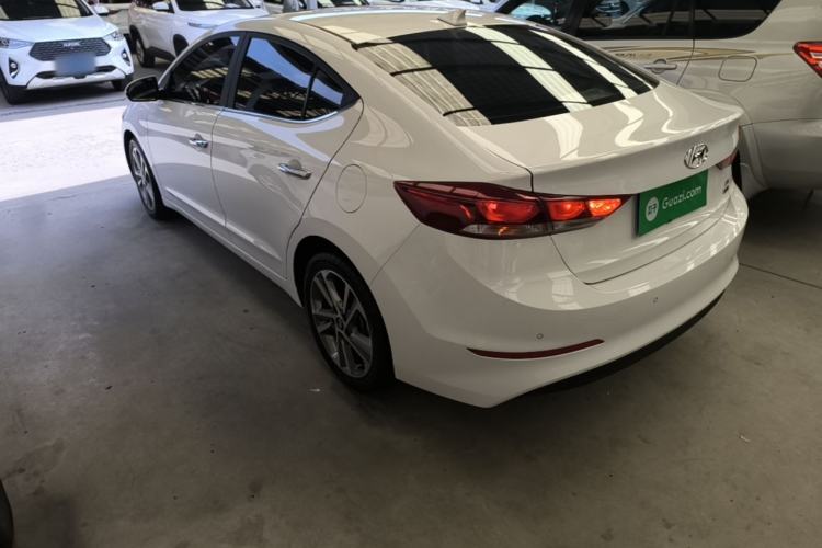 Used Hyundai Elantra (6th Generation / Lingdong) 2016 1.6L Automatic ZhiXuan – Elite Version Rear Left 45 Deg
