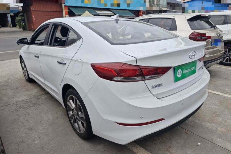Used Hyundai Elantra (6th Generation / Lingdong) 2016 1.6L Automatic ZhiXuan – Elite Version Rear Left 45 Deg
