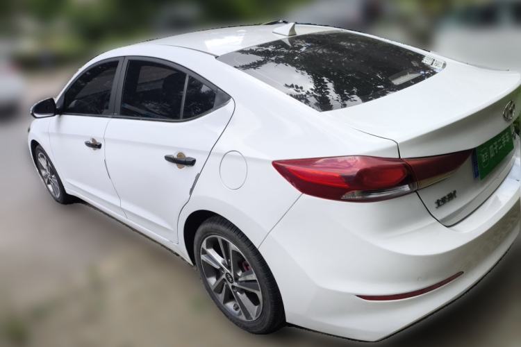 Used Hyundai Elantra (6th Generation / Lingdong) 2016 1.6L Automatic ZhiXuan – Elite Version Rear Left 45 Deg