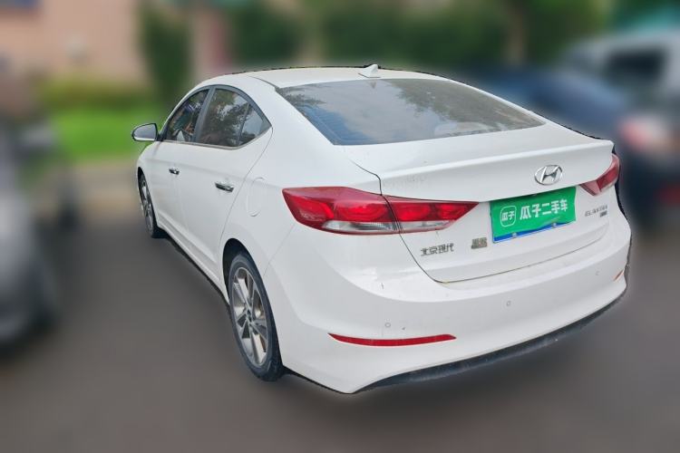 Used Hyundai Elantra (6th Generation / Lingdong) 2016 1.6L Automatic ZhiXuan – Elite Version Rear Left 45 Deg