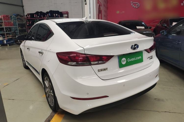 Used Hyundai Elantra (6th Generation / Lingdong) 2016 1.6L Automatic ZhiXuan – Elite Version Rear Left 45 Deg