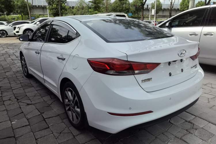 Used Hyundai Elantra (6th Generation / Lingdong) 2016 1.6L Automatic ZhiXuan – Elite Version Rear Left 45 Deg