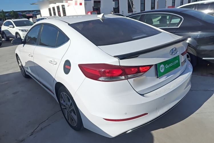 Used Hyundai Elantra (6th Generation / Lingdong) 2016 1.6L Automatic ZhiXuan – Elite Version Rear Left 45 Deg
