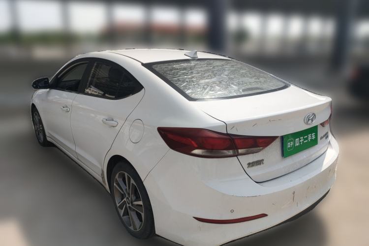 Used Hyundai Elantra (6th Generation / Lingdong) 2016 1.6L Automatic ZhiXuan – Elite Version Rear Left 45 Deg