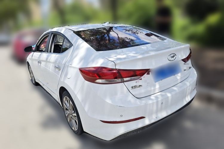 Used Hyundai Elantra (6th Generation / Lingdong) 2016 1.6L Automatic ZhiXuan – Elite Version Rear Left 45 Deg