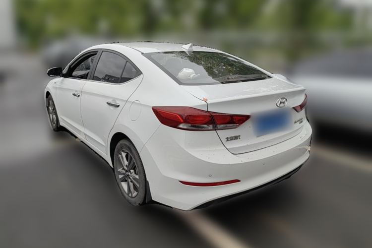 Used Hyundai Elantra (6th Generation / Lingdong) 2016 1.4T Dual-Clutch Xuan Dong·Elite Version Rear Left 45 Deg