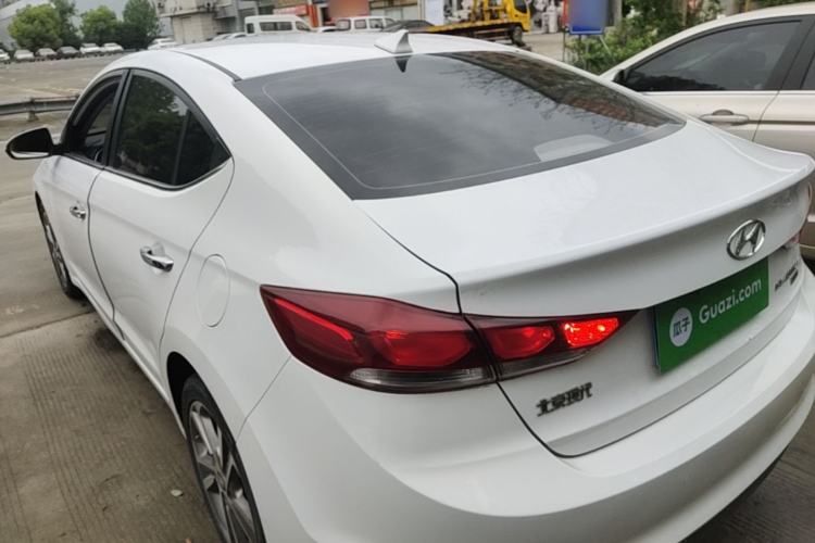 Used Hyundai Elantra (6th Generation / Lingdong) 2016 1.6L Automatic ZhiXuan – Elite Version Rear Left 45 Deg