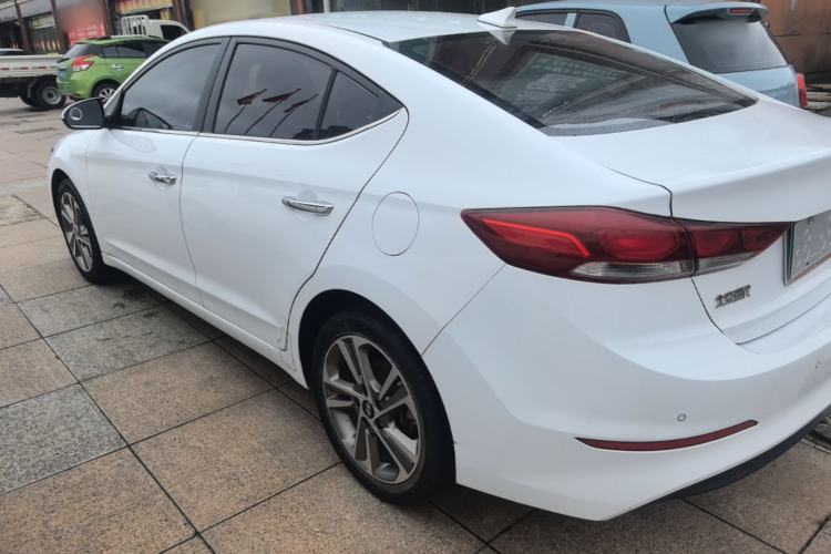 Used Hyundai Elantra (6th Generation / Lingdong) 2016 1.6L Automatic ZhiXuan – Elite Version Rear Left 45 Deg