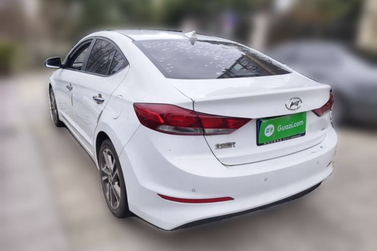 Used Hyundai Elantra (6th Generation / Lingdong) 2016 1.6L Automatic ZhiXuan – Elite Version Rear Left 45 Deg