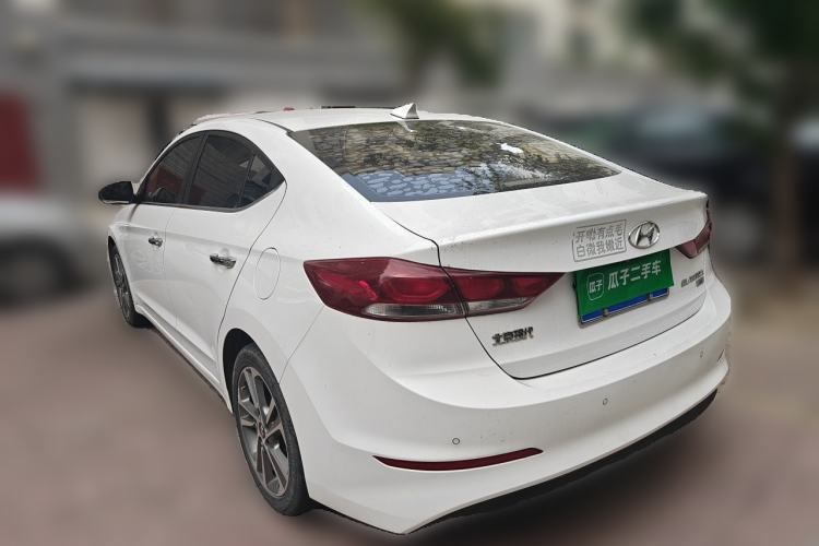 Used Hyundai Elantra (6th Generation / Lingdong) 2016 1.6L Automatic ZhiXuan – Elite Version Rear Left 45 Deg