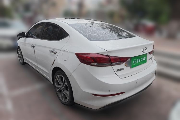 Used Hyundai Elantra (6th Generation / Lingdong) 2016 1.6L Automatic ZhiXuan – Elite Version Rear Left 45 Deg