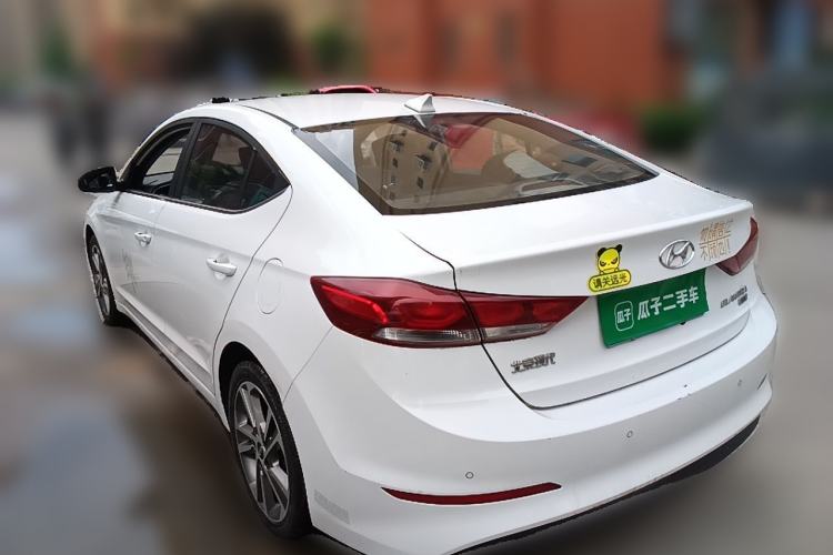Used Hyundai Elantra (6th Generation / Lingdong) 2016 1.6L Automatic ZhiXuan – Elite Version Rear Left 45 Deg