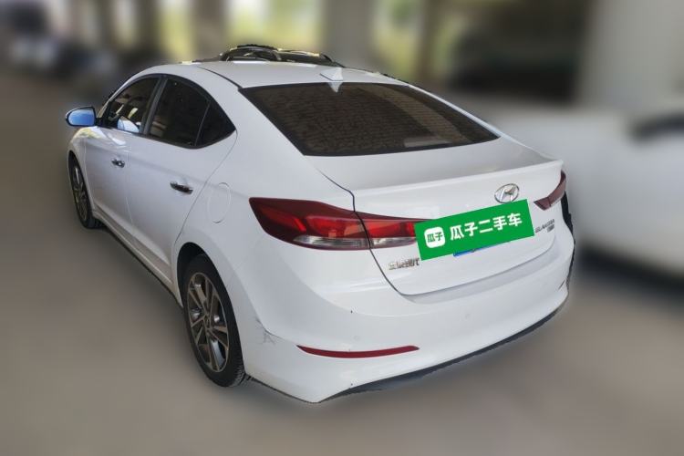Used Hyundai Elantra (6th Generation / Lingdong) 2016 1.6L Automatic ZhiXuan – Elite Version Rear Left 45 Deg