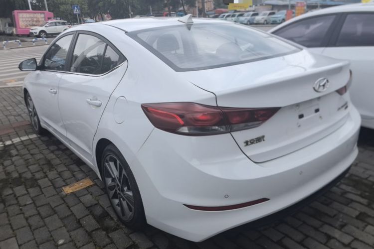 Used Hyundai Elantra (6th Generation / Lingdong) 2016 1.6L Automatic ZhiXuan – Elite Version Rear Left 45 Deg