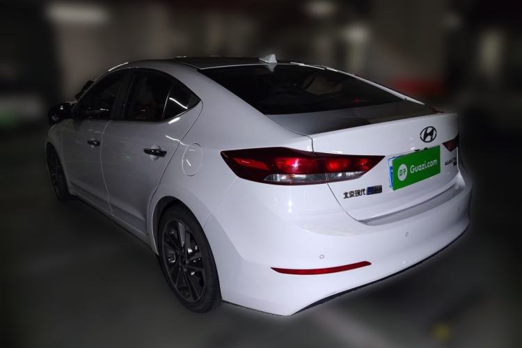 Used Hyundai Elantra (6th Generation / Lingdong) 2016 1.6L Automatic ZhiXuan – Elite Version Rear Left 45 Deg