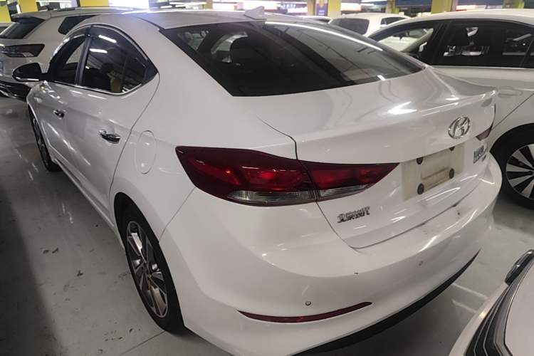 Used Hyundai Elantra (6th Generation / Lingdong) 2016 1.6L Automatic ZhiXuan – Elite Version Rear Left 45 Deg
