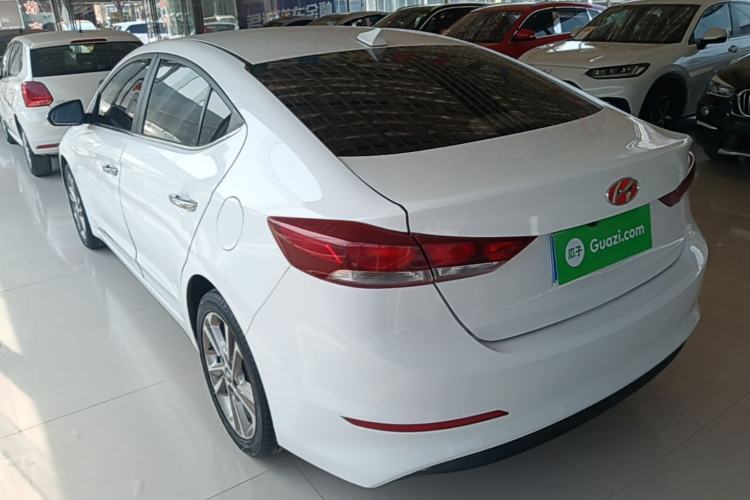 Used Hyundai Elantra (6th Generation / Lingdong) 2016 1.6L Automatic ZhiXuan – Elite Version Rear Left 45 Deg