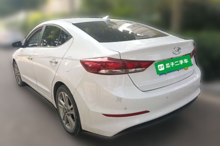 Used Hyundai Elantra (6th Generation / Lingdong) 2016 1.6L Automatic ZhiXuan – Elite Version Rear Left 45 Deg