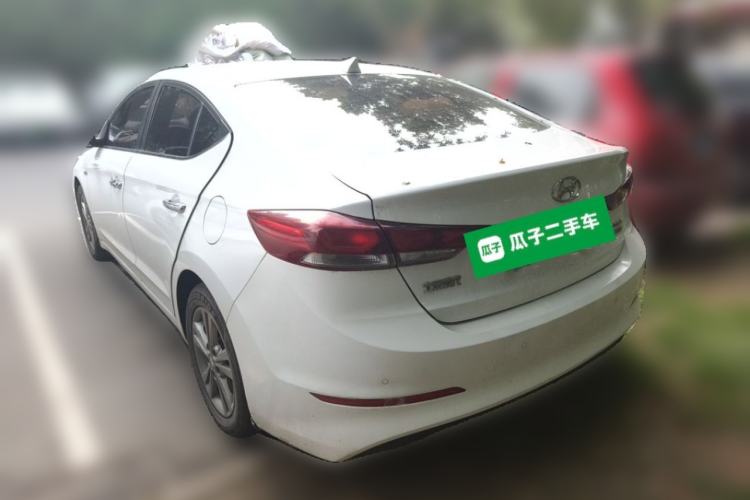 Used Hyundai Elantra (6th Generation / Lingdong) 2016 1.4T Dual-Clutch Xuan Dong · Dynamic Version Rear Left 45 Deg