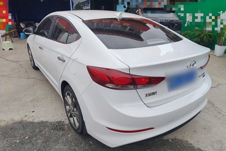 Used Hyundai Elantra (6th Generation / Lingdong) 2016 1.6L Automatic ZhiXuan – Elite Version Rear Left 45 Deg