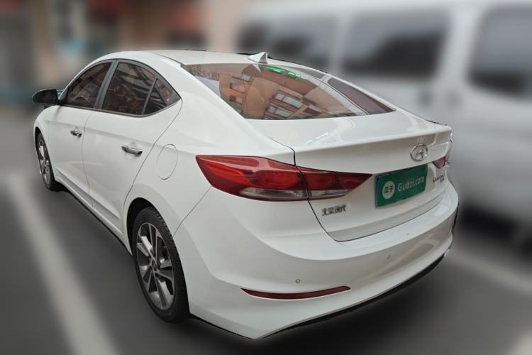 Used Hyundai Elantra (6th Generation / Lingdong) 2016 1.6L Automatic ZhiXuan – Elite Version Rear Left 45 Deg