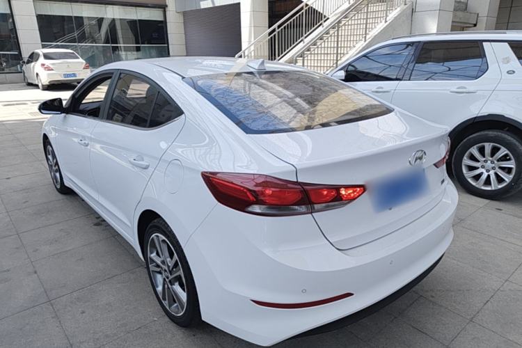 Used Hyundai Elantra (6th Generation / Lingdong) 2016 1.6L Automatic ZhiXuan – Elite Version Rear Left 45 Deg