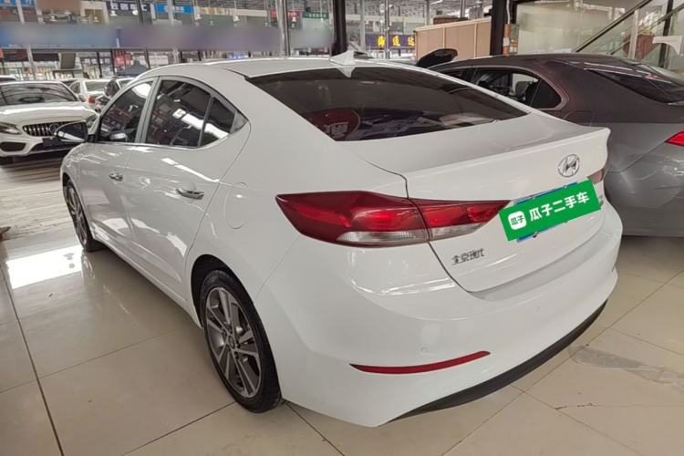 Used Hyundai Elantra (6th Generation / Lingdong) 2016 1.6L Automatic ZhiXuan – Elite Version Rear Left 45 Deg