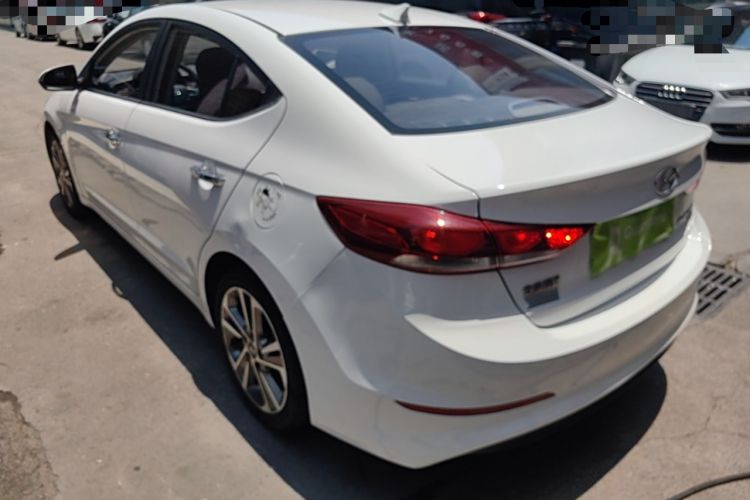 Used Hyundai Elantra (6th Generation / Lingdong) 2016 1.6L Automatic ZhiXuan – Elite Version Rear Left 45 Deg