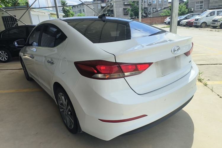 Used Hyundai Elantra (6th Generation / Lingdong) 2016 1.6L Automatic ZhiXuan – Elite Version Rear Left 45 Deg