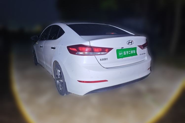 Used Hyundai Elantra (6th Generation / Lingdong) 2016 1.6L Manual ZhiXuan · Dynamic Model Rear Left 45 Deg