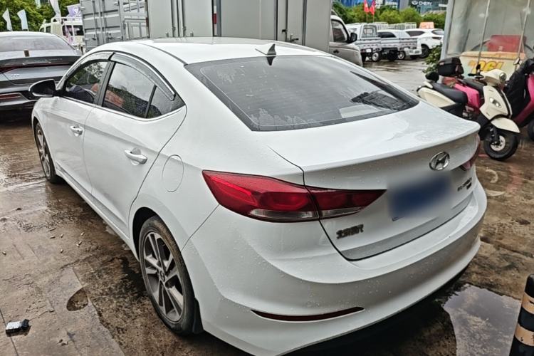 Used Hyundai Elantra (6th Generation / Lingdong) 2016 1.6L Automatic ZhiXuan – Elite Version Rear Left 45 Deg